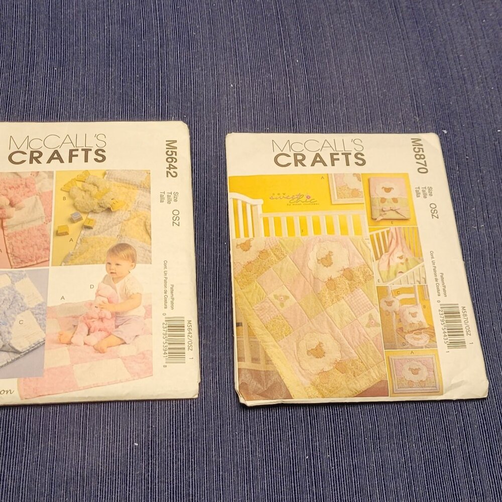 McCalls uncut Nursey Patterns